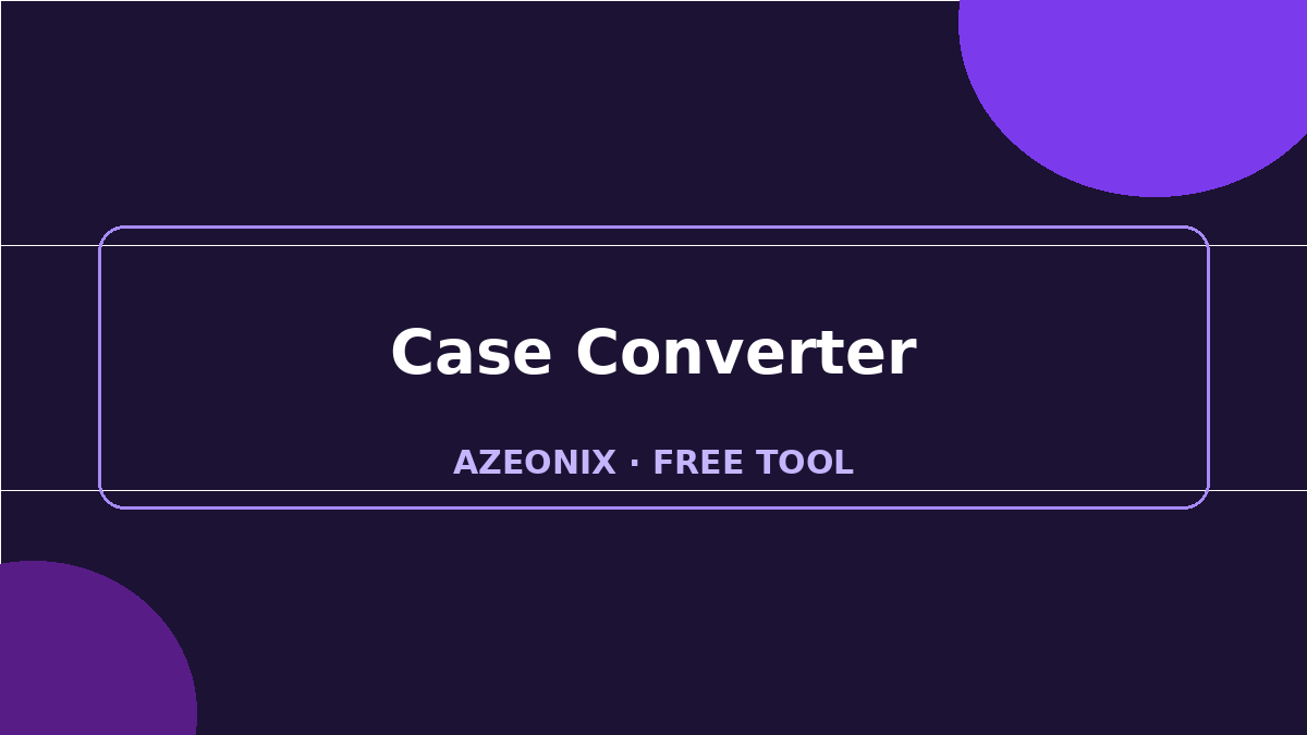 Case Converter