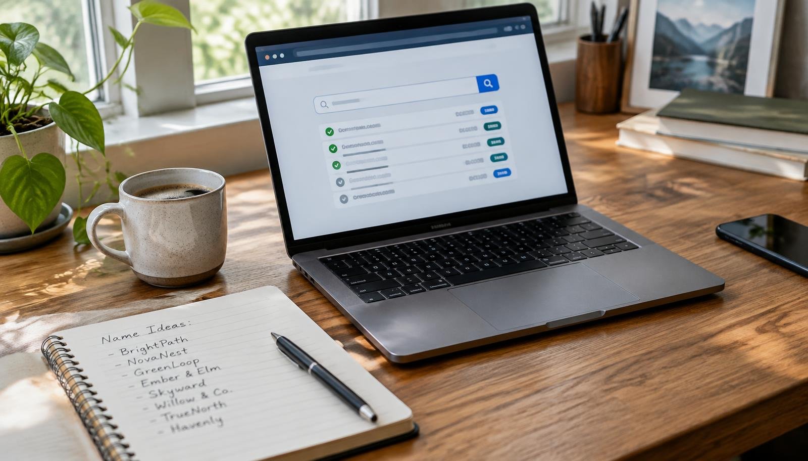 How to Choose a Domain Name (Without Overthinking It)