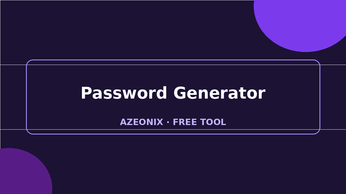 Password Generator