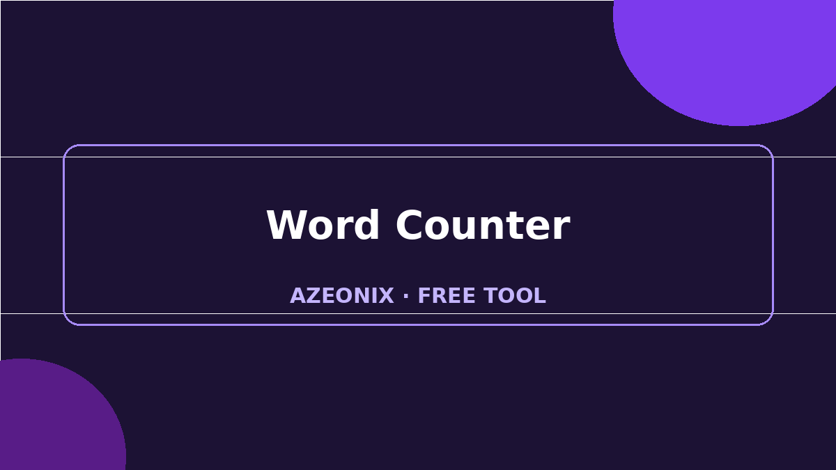 Word Counter