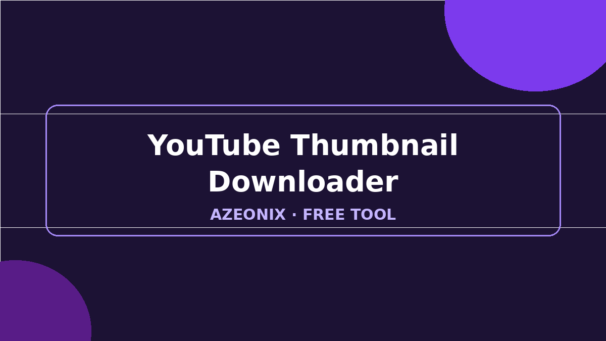 Youtube Thumbnail